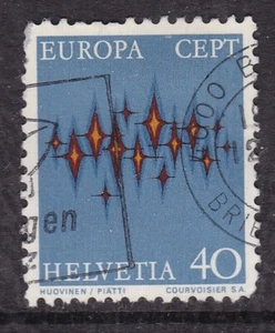 Switzerland 1972 Europa Communications 40c Fine Used SG 830 VGC - Picture 1 of 1