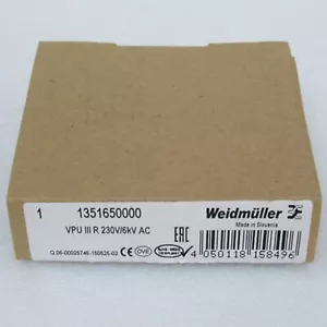 1PC New For Weidmuller 1351650000 VPU III R 230V/6KV AC Surge Protector - Picture 1 of 1