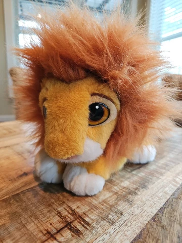 Vintage Disney The Lion King Mane Changing Growing Up Simba Plush 1994 Mattel Cover