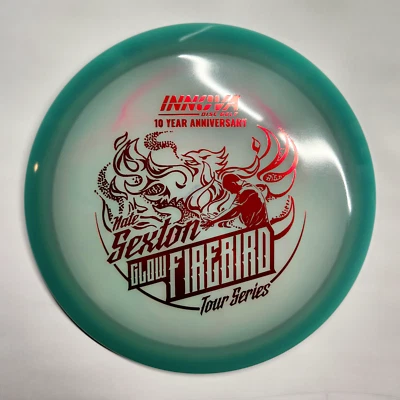 2024 Innova Nate Sexton Proto Color Glow Firebird 10 Year Anniversary - 173-5g - Image 1 of 4