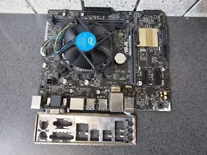 Placa madre ASUS H110M-A/DP Intel Socket 1151 i5 6ta generación CPU con 8 GB de RAM DDR4 - Imagen 1 de 4