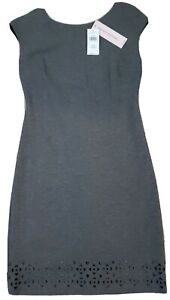 Banana Republic ~Woman Size 00P~ Gray A-line Sheath Dress Lined, Office Wear.