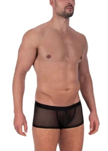 Manstore Micro Pant M2325 Size S RRP: 59.95€ New Black Transparent - Picture 1 of 3