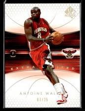 2004-05 SP Authentic Limited Extra #2 Antoine Walker /25