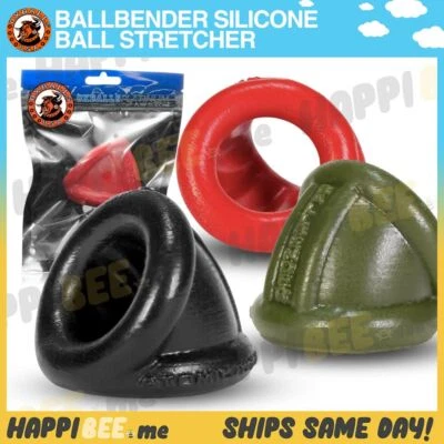 OXBALLS Morph BALLBENDER Ball Stretcher🍯Silicone BallRing Penis Sling C-Ring - Image 1 of 4