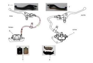 SFM / Sachs Bremsbeläge für hinten E2 Max - E2S - E2R P31316 SAXXX E2 MaxSAXX... - Bild 1 von 1