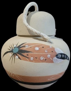 Betty Selby Large Studio Art Pottery Oil Lamp 490B Signed Southwest Style - Picture 1 of 3