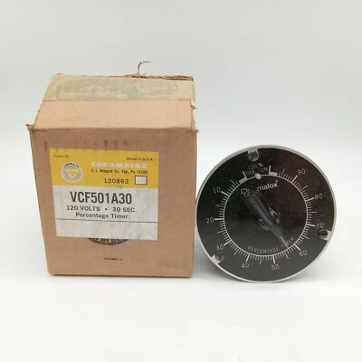 Chromalox VCF501A30 120V 30 segundos temporizador de porcentaje Foto 1 de 4