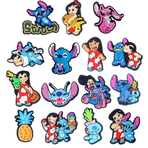 Lilo & Stitch Shoe Charms for Crocs Set of 10 Random Figures No Duplicates - Picture 1 of 4