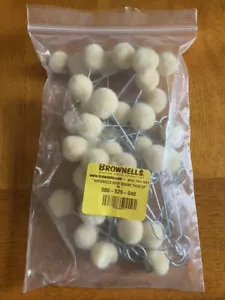 Brownells 40 pz tamponi di lana spazzola tintura per pelle applicatore tintura Dauber - Foto 1 di 2