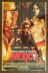 Póster original de la película Érase una vez en México 11x17 2003 - Imagen 1 de 3