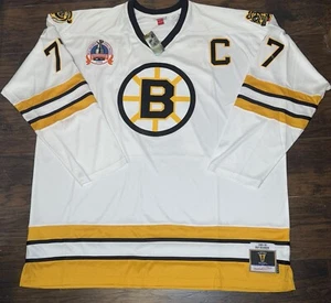 Camiseta deportiva Ray Bourque Boston Bruins 89-90 Mitchell & Ness NHL retro línea azul 5XLT - Imagen 1 de 15