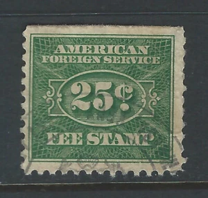 Bigjake: RK-32, tarifa consular de servicio exterior de 25 centavos - Imagen 1 de 2