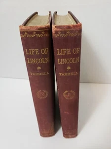 Life of Abraham Lincoln Vol. II & IV Tarbell (Lincoln History Society) - Picture 1 of 5