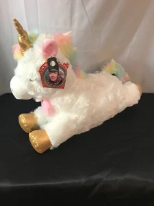 FAO Schwartz Plush Unicorn 15" Toy With LED Lights & Sound More Sleep - Picture 1 of 9