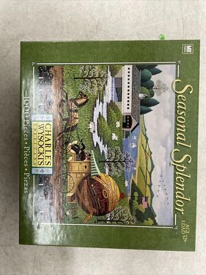 CHARLES WYSOCKI'S - SEASONAL SPLENDOR - PAPER BOYS - 1000 PIECE JIGSAW PUZZLE Foto 1 de 4