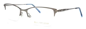 JESSICA MCCLINTOCK - JMC4317 GUNMETAL 54/18/140 - NEW Authentic EYEGLASSES - Picture 1 of 2