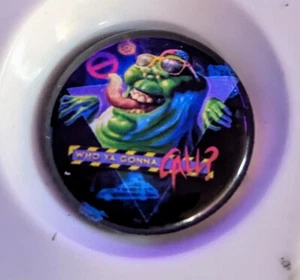 1 In Ghostbusters Slimer Action Abenteuer Horrorfilm Pin Anstecker Button - Bild 1 von 1