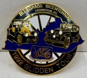 Insignia Bluegrass Bicentenario Kentucky Car Club 1992 Glidden Tour - Imagen 1 de 4