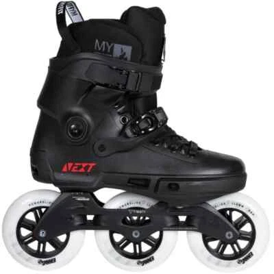 Powerslide NEXT Core Black 110 Inline Skates - NEW - Free AUS Shipping - Bild 1 von 4