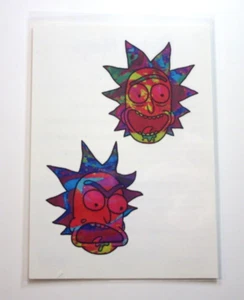 2018 Rick & Morty Season 1 Temporary Tattoo Cryptozoic Rick Heads T1 - Picture 1 of 2