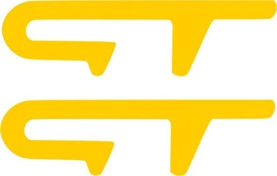 2x Renault Sport GT Sticker Aufkleber Clio,Megane,Twingo,Laguna,Scenic 14x4 cm - Bild 1 von 2