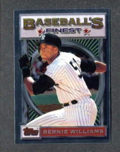Bernie Williams New York Yankees MLB Baseball Card 1993 Finest #30 - Picture 1 of 2