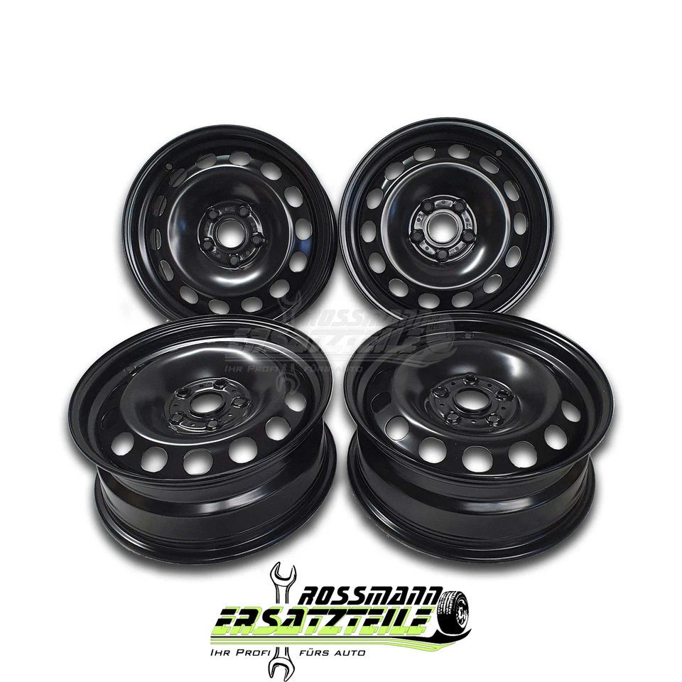 4x MWD 16207 6.5x16 ET52 - LK5/112 ML66.6 Felge Stahl - Bild 1 von 1