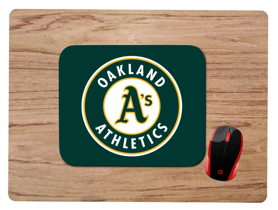 OAKLAND ATHLETICS A'S MOUSEPAD MOUSE PAD HOME OFFICE GIFT - Image 1 of 1