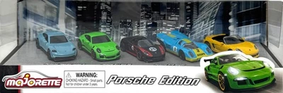 2023 Majorette Porsche Edition 5 Pack Taycan S, 911 GT3 RS, 918 Spyder, 917, 718 - Image 1 of 4