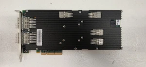 Adaptateur serveur dérivation PCIe Silicom 4 ports Fiber SR 10 Go P/N : PE310G4BPI9-SRD-SD - Photo 1/3
