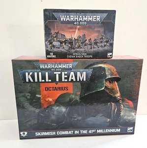 2X LOT WARHAMMER 40K KILL TEAM OCTARIUS + CADIAN SHOCK FORCES UNVOLLSTÄNDIG - Bild 1 von 15
