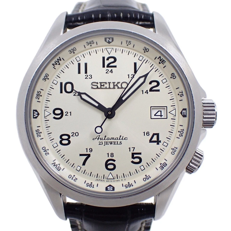 Seiko механический альпинист 5 Sports автоматический SARG005 / 6R15-02N0 рабочий - Изображение 1 из 4