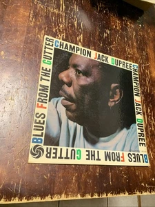 Champion Jack Dupree Blue From The Gutter - Mono Vinyl Record Album Original VTG - Imagen 1 de 24