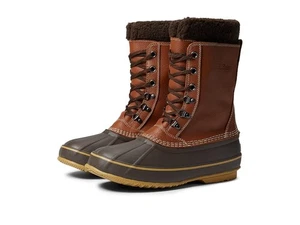 LLBean Herren Ahorn Leder Schneestiefel - Größe: Medium - Bild 1 von 4