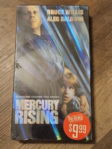 Mercury Rising (VHS, 1998) NEW & SEALED - Blockbuster Video 1999 Sticker!! - Bild 1 von 15