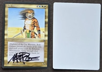 Signed MTG Magic Artist Proof _ Legends _ JEDIT OJANEN _Mark Poole _ VHTF 1/150! - Image 1 of 3