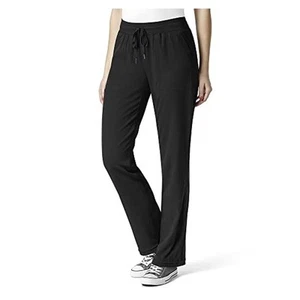 NWT WonderWink Womens Flex Utility Cargo Medical Scrubs Pants, Black-Sz M - Picture 1 of 1