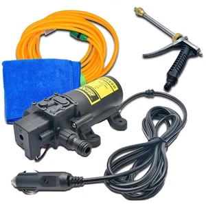Car Portable Pressure Electric Pressure Washer Power Pump Wash kit 12V 80W Wa... - Picture 1 of 9