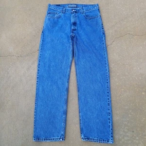 Vintage Y2K Levi’s SilverTab Straight Leg Wide Leg Jeans Mens 33x31 Denim Skater - Picture 1 of 20