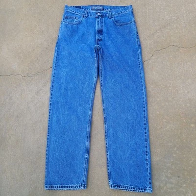 Vintage Y2K Levi’s SilverTab Straight Leg Wide Leg Jeans Mens 33x31 Denim Skater - Image 1 of 4
