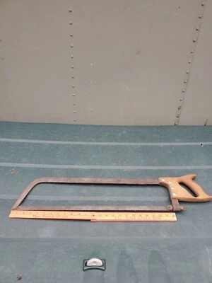  VINTAGE  BELKNAP HDW MFG.BLUEGRASS 23" MEAT SAW LOUISVILLE K.Y. - Image 1 of 4