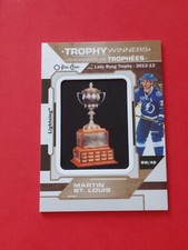 2022-23 O-PEE-CHEE Patches Trophy Winners #P-33 Martin St Louis Lightning 