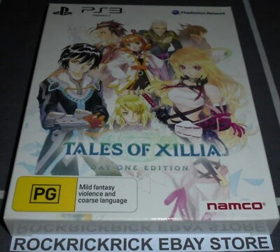 PLAYSTATION 3 GAME TALES OF XILLIA  2 DISC DAY ONE EDITION (RARE) PAL + MANUAL - Image 1 of 4
