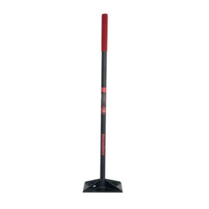 Razor-Back Steel Tamper 10"x10" Durable Long Handle w/ Ergonomic Cushion Grip - Picture 1 of 2