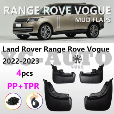 FOR 23-24 Land Rover Range Rove Vogue Front Rear Splash Guards Mud Flaps Fender - Image 1 of 4