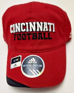 Cincinnati Bearcats NCAA adidas Fit Max Team Fitted Hat S/M - Picture 1 of 4