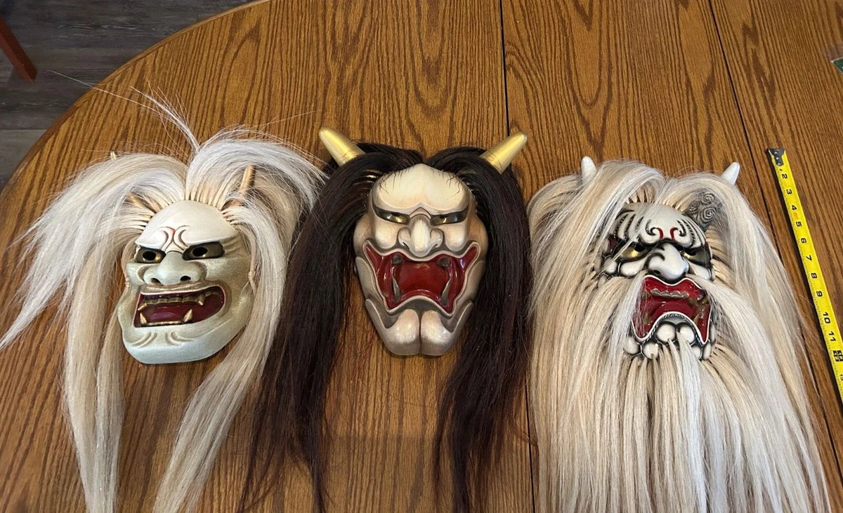 日本古董面具| eBay