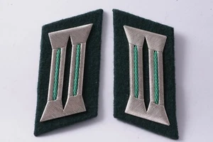 East German DDR MdI Police Interior Ministry Higher Rank Collar Tab Board VoPo - Picture 1 of 2