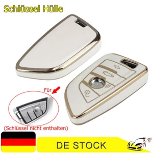 4 Tasten Auto Schlüssel Hülle Cover für BMW X5 F15 X6 F16 2er F45 F46 X1 F48 F40 - Bild 1 von 12